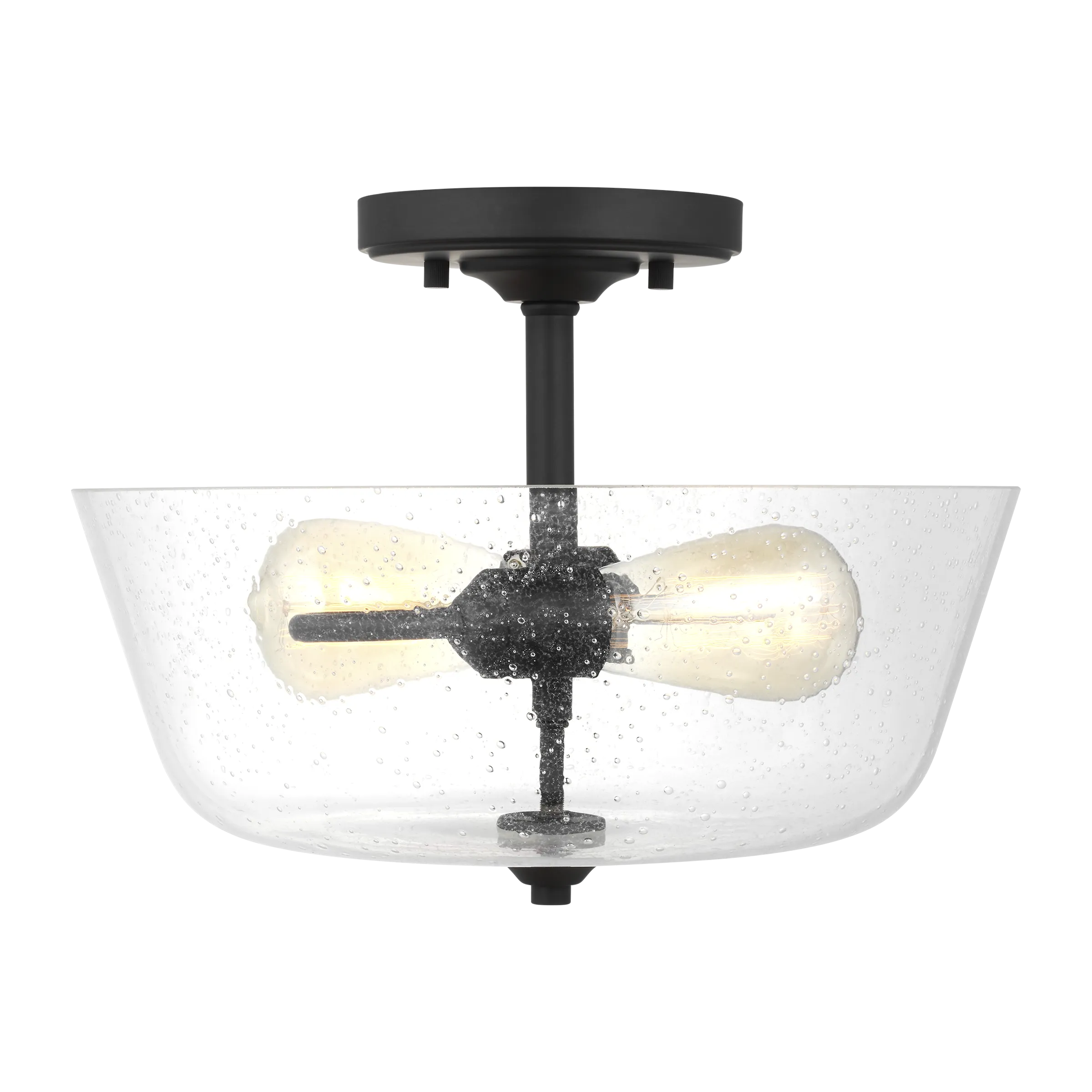 Belton Two Light Ceiling Semi-Flush Mount