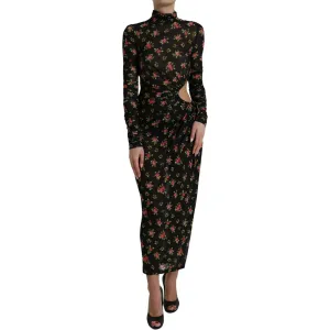 Dolce & Gabbana Elegant Floral Sheath Dress