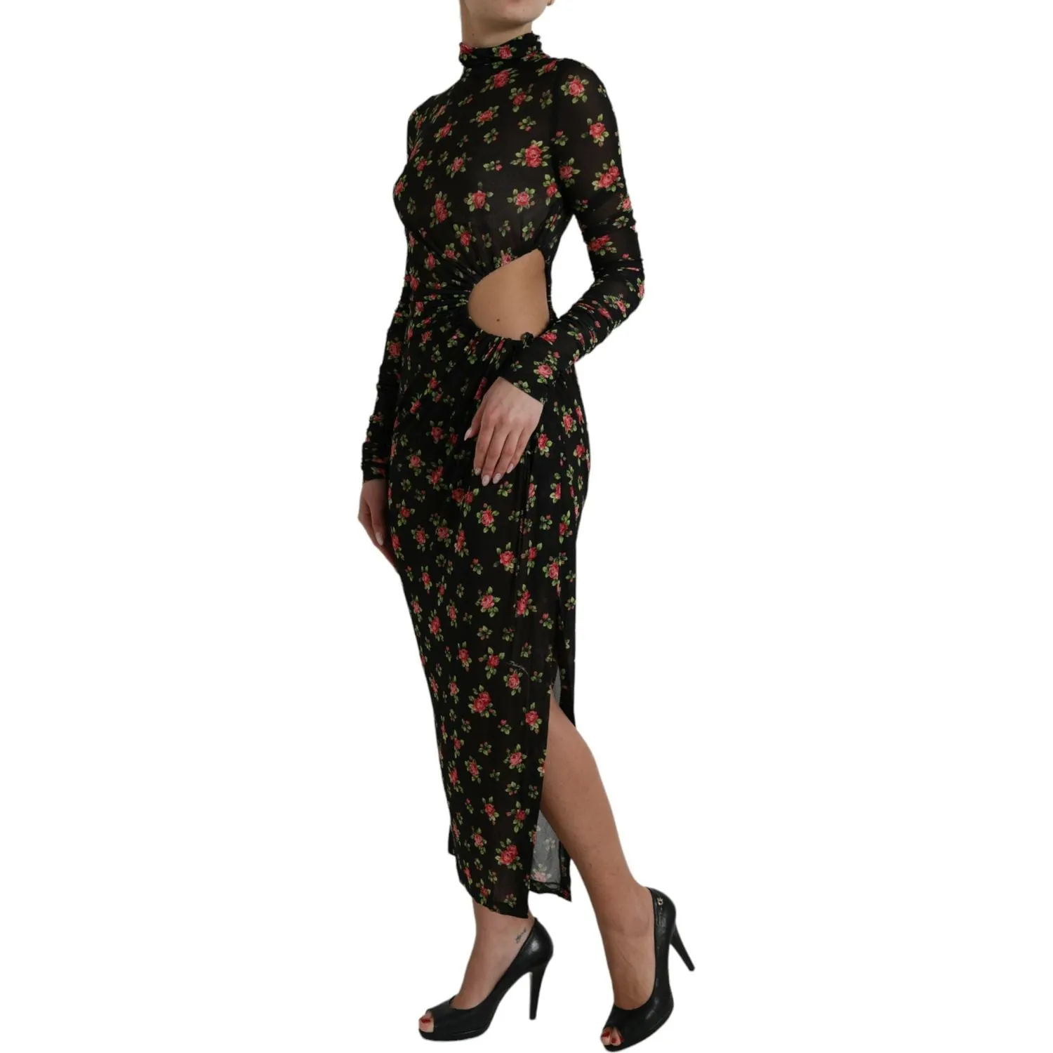 Dolce & Gabbana Elegant Floral Sheath Dress