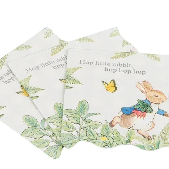 Peter Rabbit in the Garden Cocktail Napkins (16 pack)