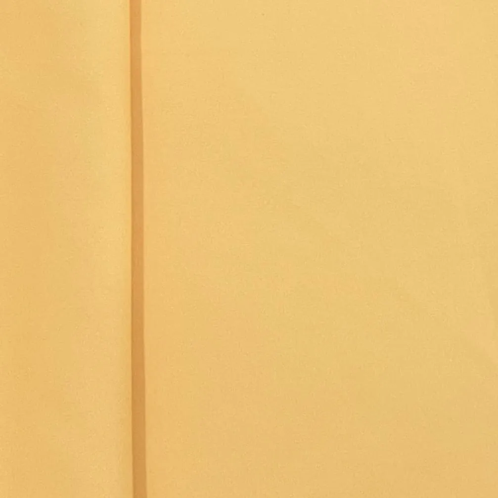 Premium Yellow Solid Banana Crepe Fabric