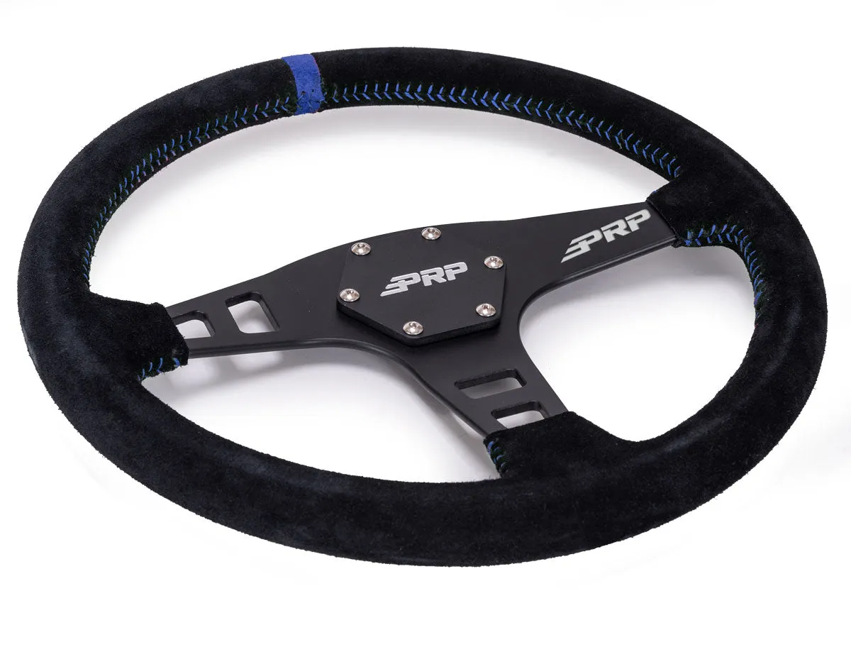 PRP Flat Steering Wheel Suede For Tacoma (2005-2021)