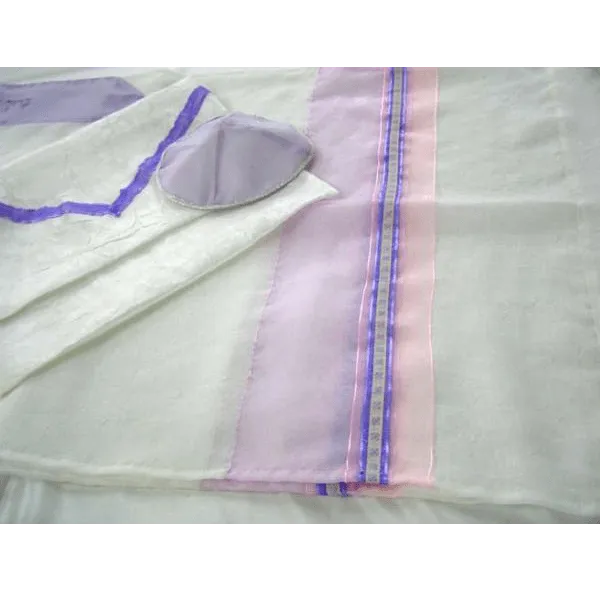 The Twilight Tallit, Bat Mitzvah Tallit, Feminine Tallit, Women's Tallit Prayer Shawl