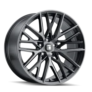 TOUREN 3291 | BRUSHED MATTE BLACK W/DARK TINT | 5x112 | 18x8 | 35mm