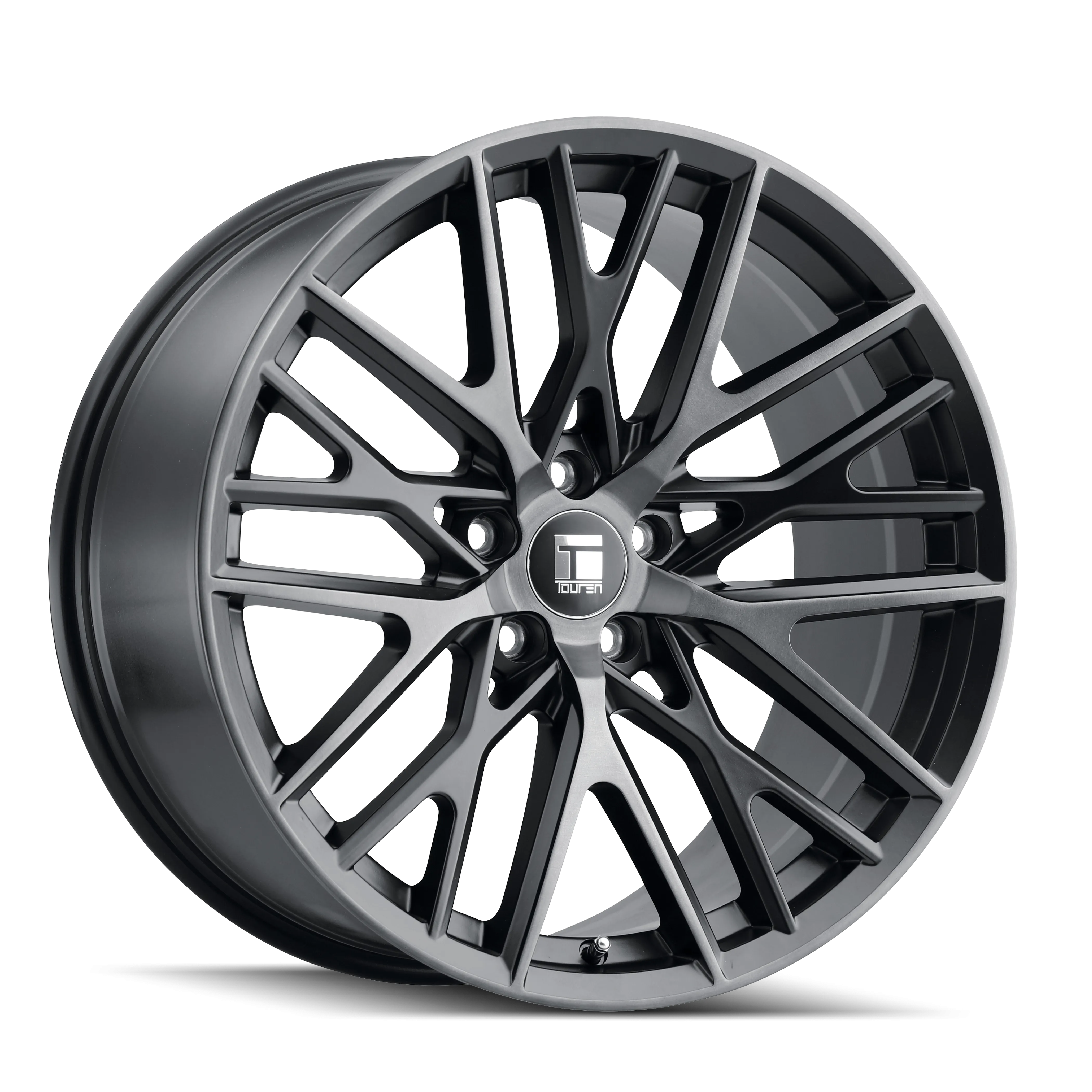 TOUREN 3291 | BRUSHED MATTE BLACK W/DARK TINT | 5x112 | 18x8 | 35mm